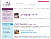 Tablet Screenshot of mobilier.fr